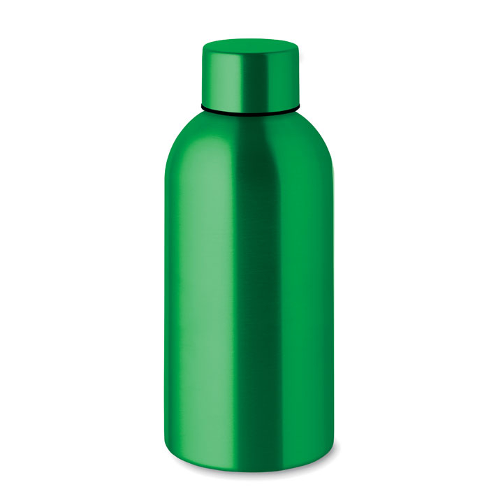 Bouteille simple paroi 500ml acier recyclé ATHENA MID Vert 